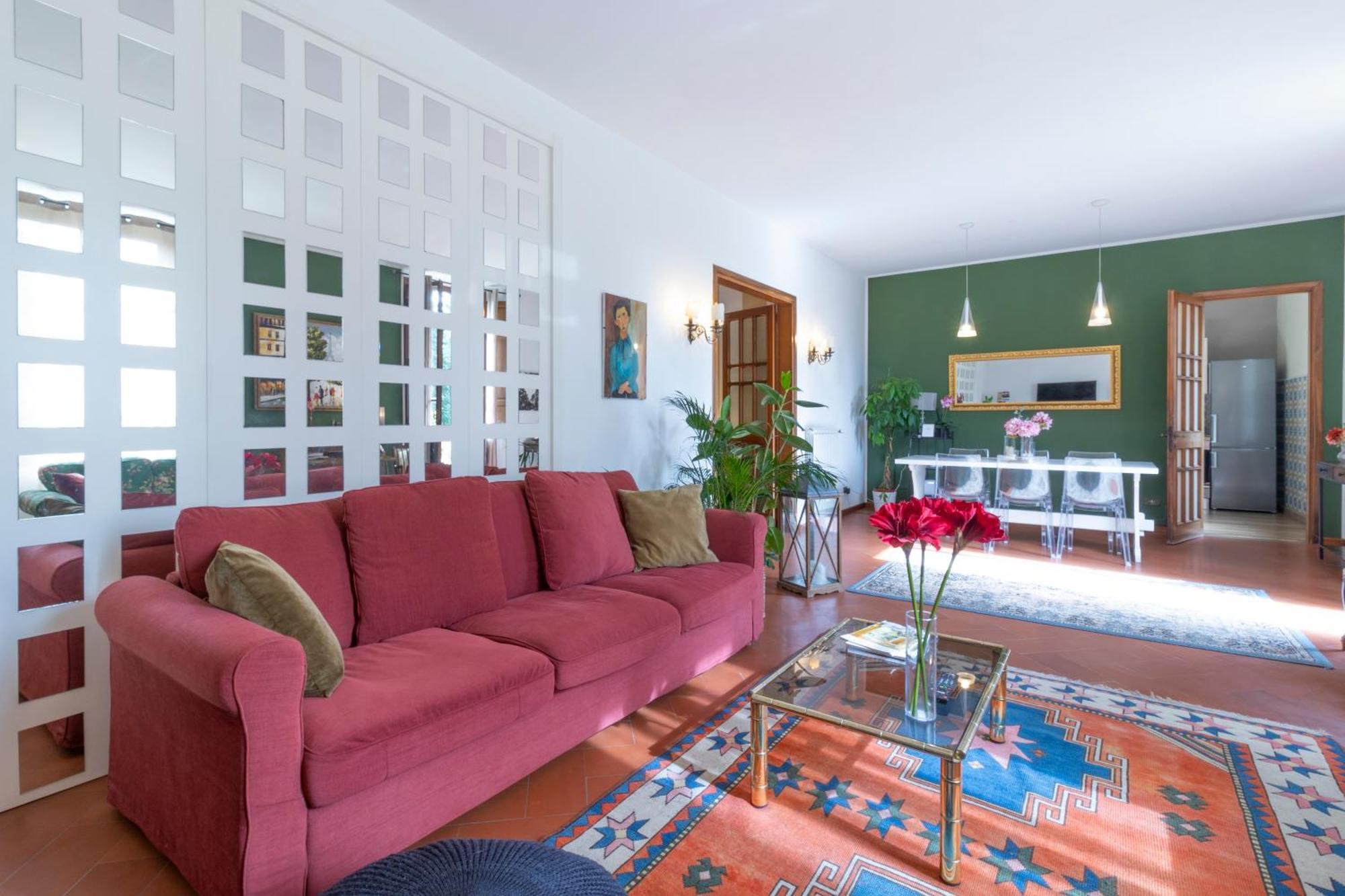 Villa Lia - Apartment In Villa With Private Garden And Pool Firenze Bagian luar foto